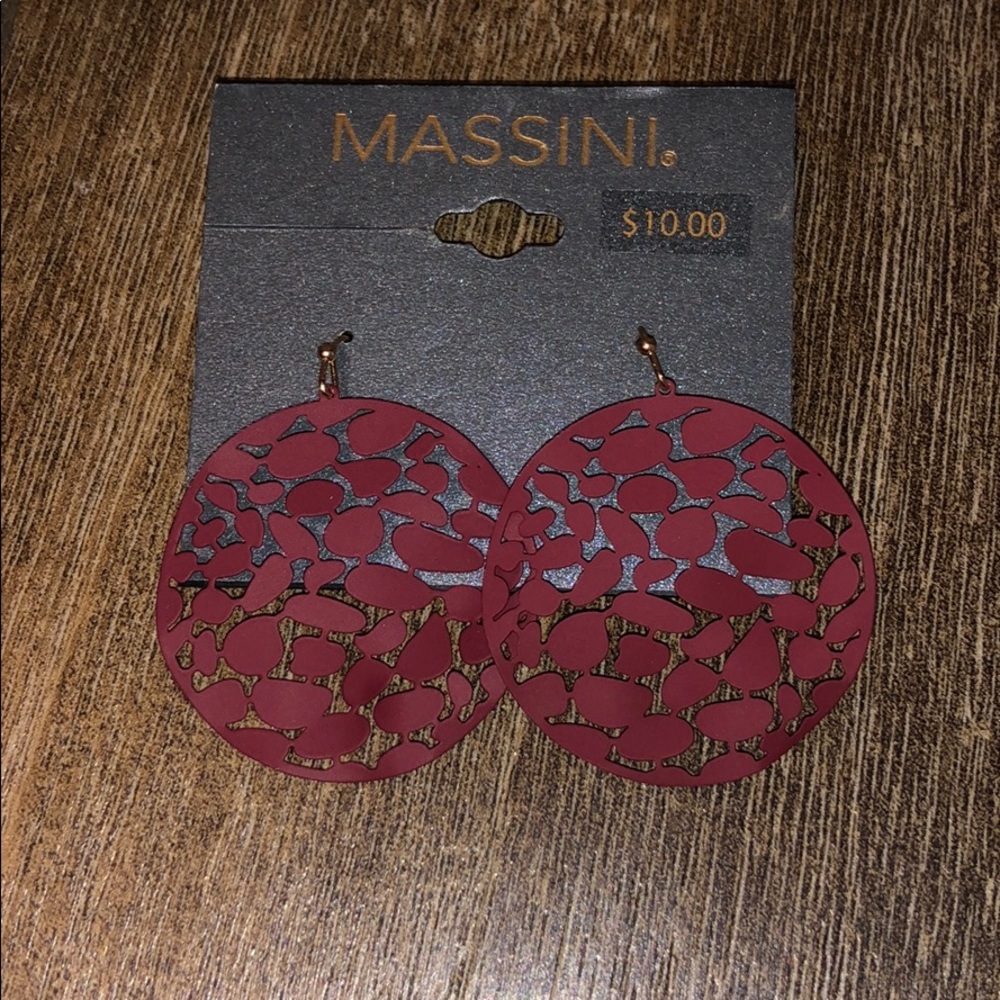 NWT Massini earrings.